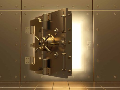 Opening,Vault,And,Volume,Light.,Three-dimensional,Image.